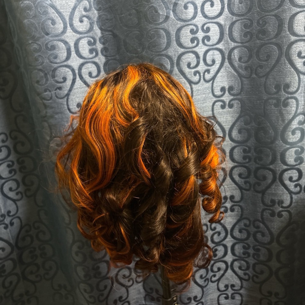 Brown and Black Women's Hair Wig - Picture 3 of 15